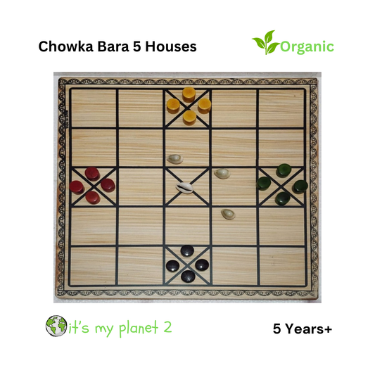 Chowka Bara / Ghatta Bara (2 Games in 1 Board)