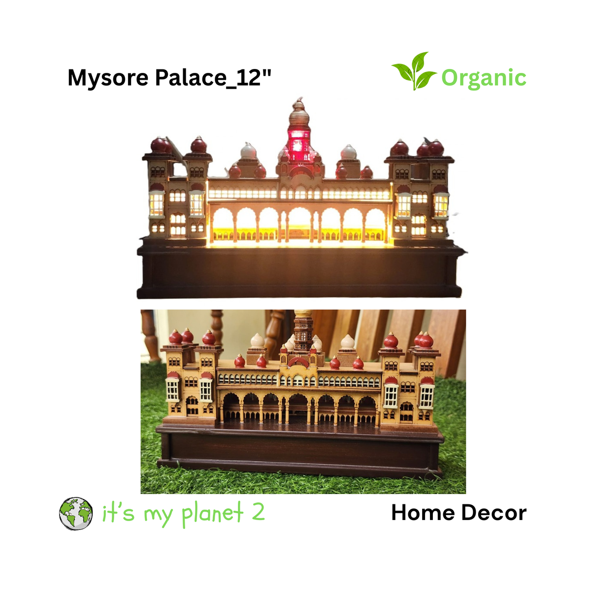 Mysore Palace – 10 Inch with Light