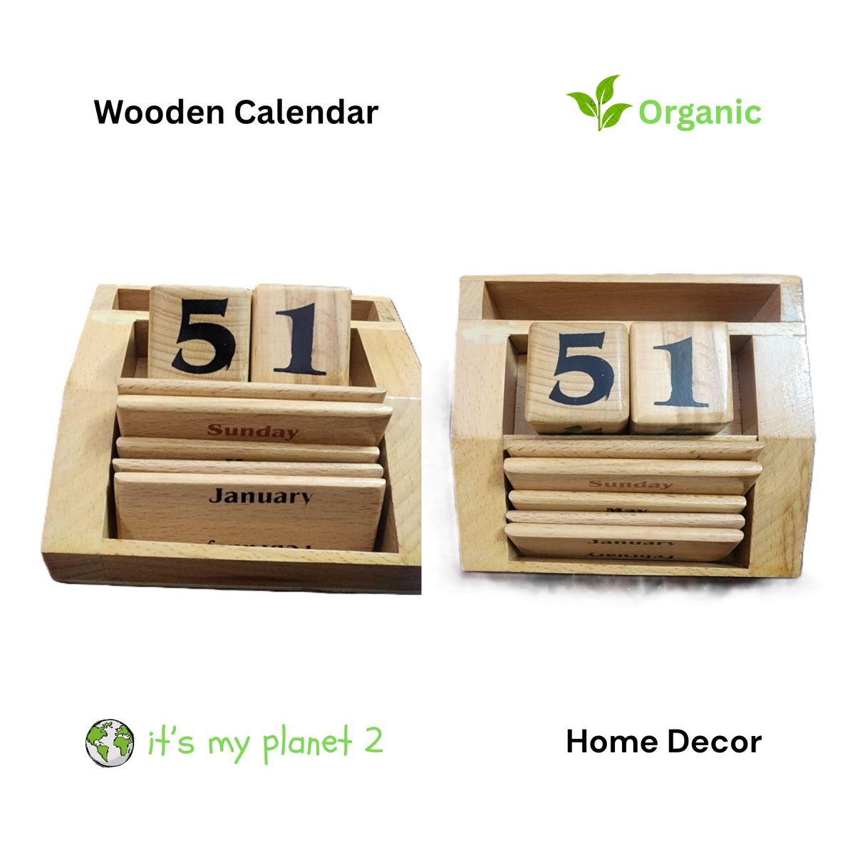 Wooden Calendar